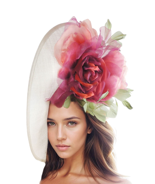 Marissa Large Statement Derby & Ascot Saucer Hatinator