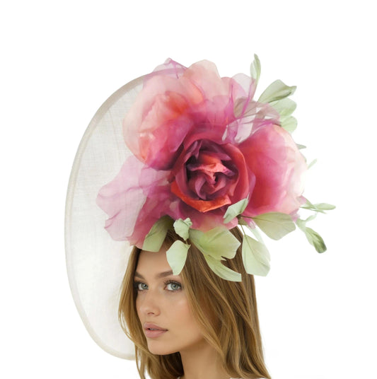 Marissa Large Statement Derby & Ascot Saucer Hatinator