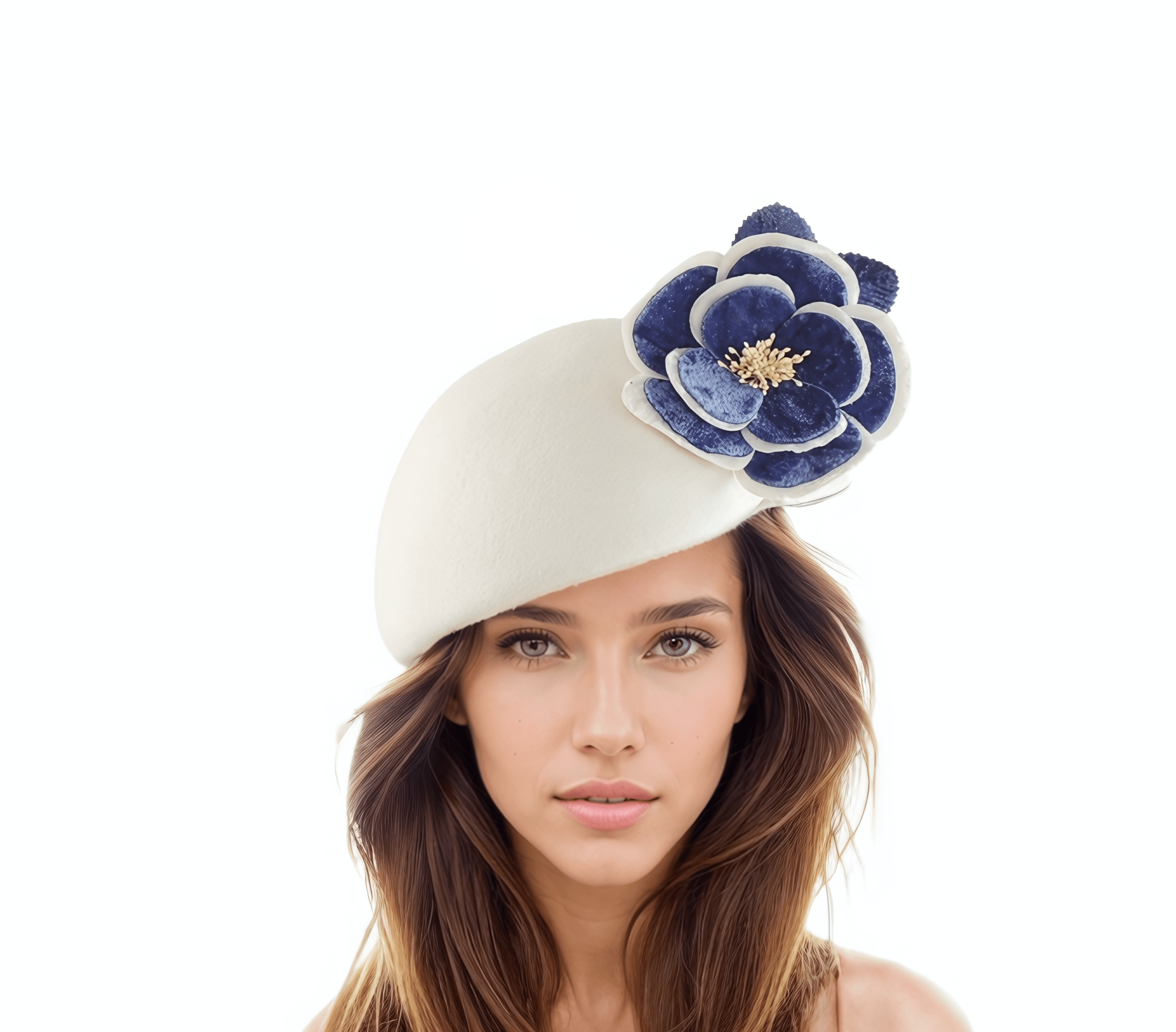 Winter Races Hats Chelsey Winter Wedding Races Fascinator Hat – Hats By Cressida