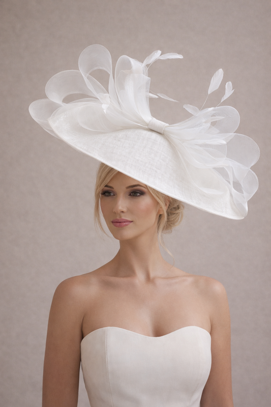 Daleen X-Large Royal Ascot Fascinator Hatinator - Hats By Cressida