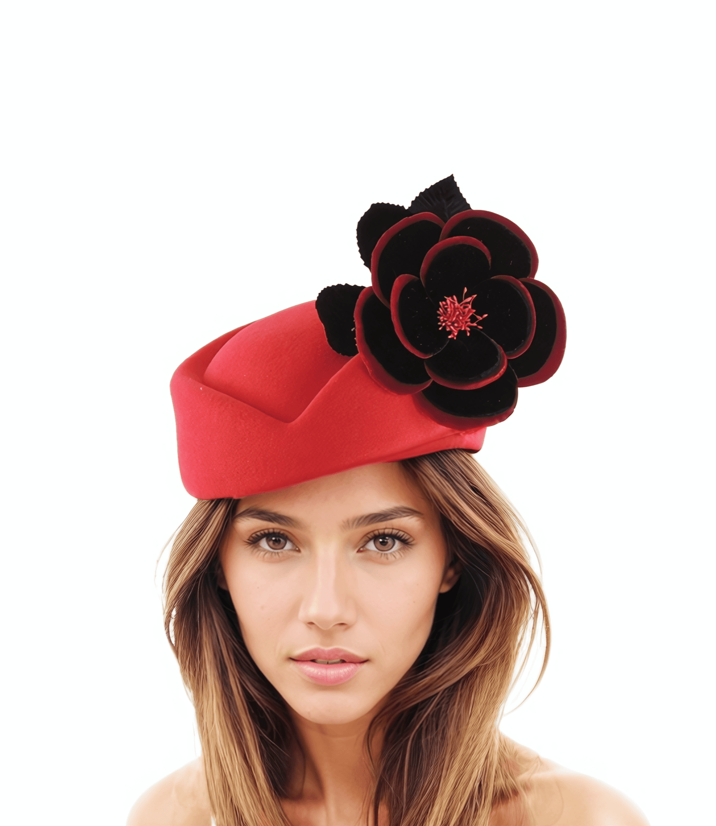 Estelle Winter Wedding Races Percher Fascinator Hat - Hats By Cressida