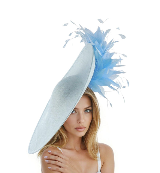 Izzy Statement Saucer Kentucky Derby Fascinator Hatinator - Hats By Cressida