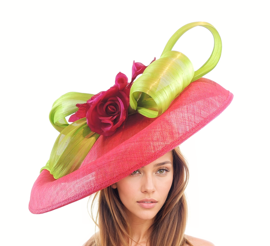 Johanika Large Platter Hatinator Fascinator - Hats By Cressida