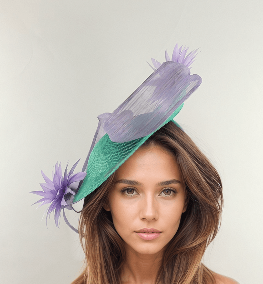 Maisy Elegant Tea Party Fascinator - Hats By Cressida