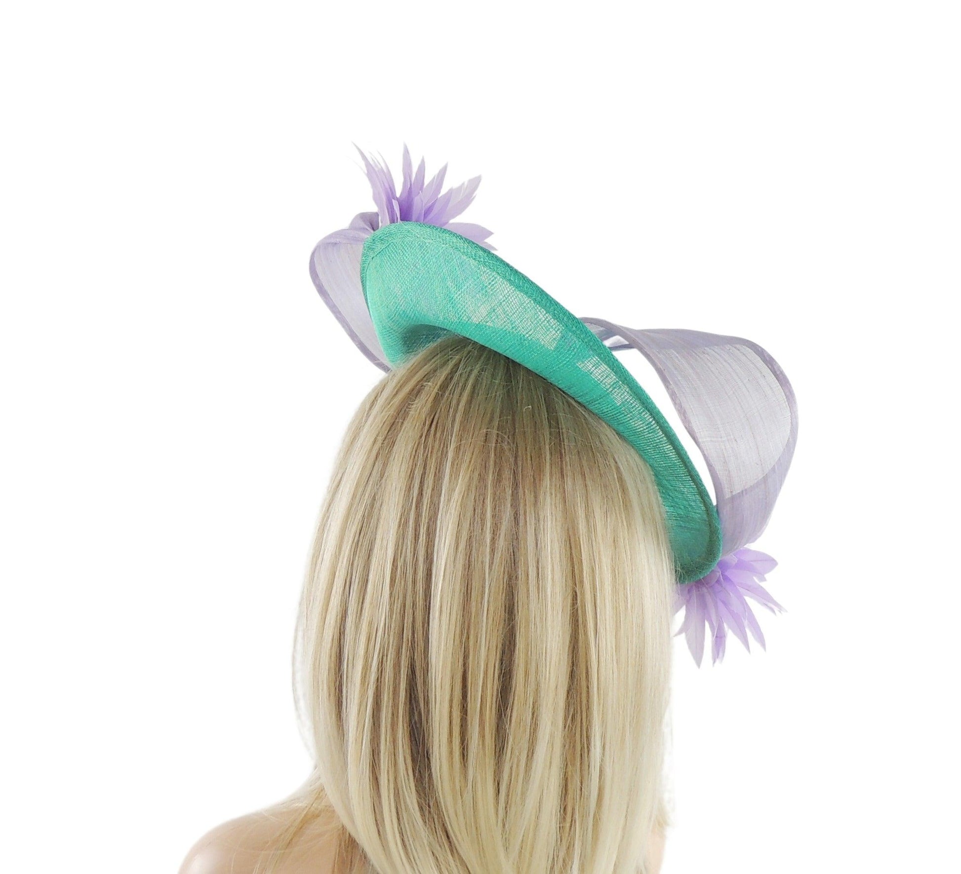 Maisy Elegant Tea Party Fascinator - Hats By Cressida