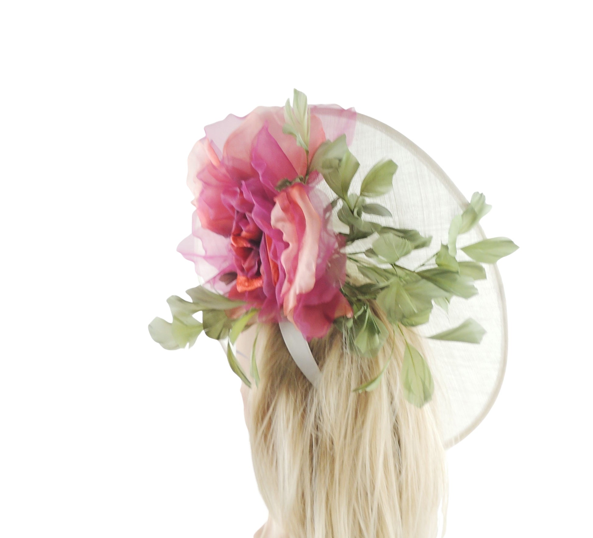 Marissa Large Statement Derby & Ascot Saucer Hatinator - Hats By Cressida