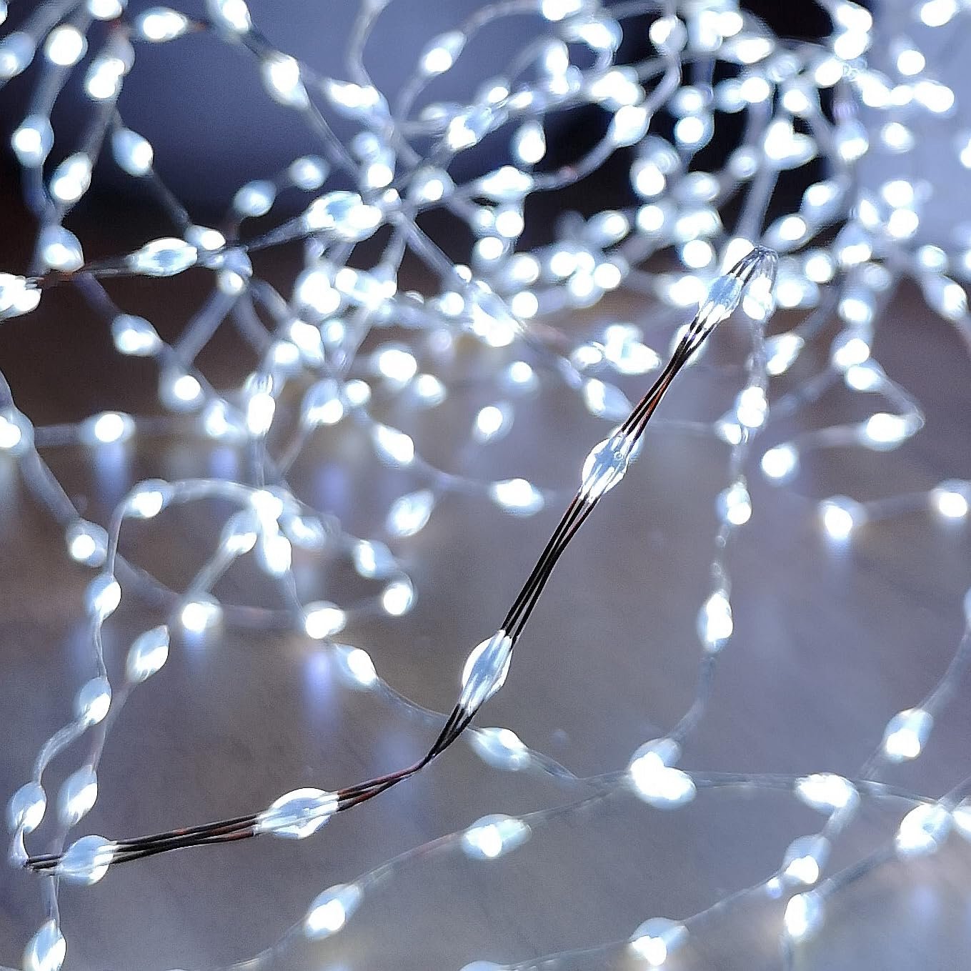 Premier 12.8m Compact MicroBrights Christmas Lights with 800 LEDs in White - Hats By Cressida