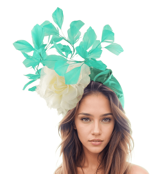 Priscilla Extra Wide Puffy Matador Wedding Tea Party Headband Alice Band - Hats By Cressida