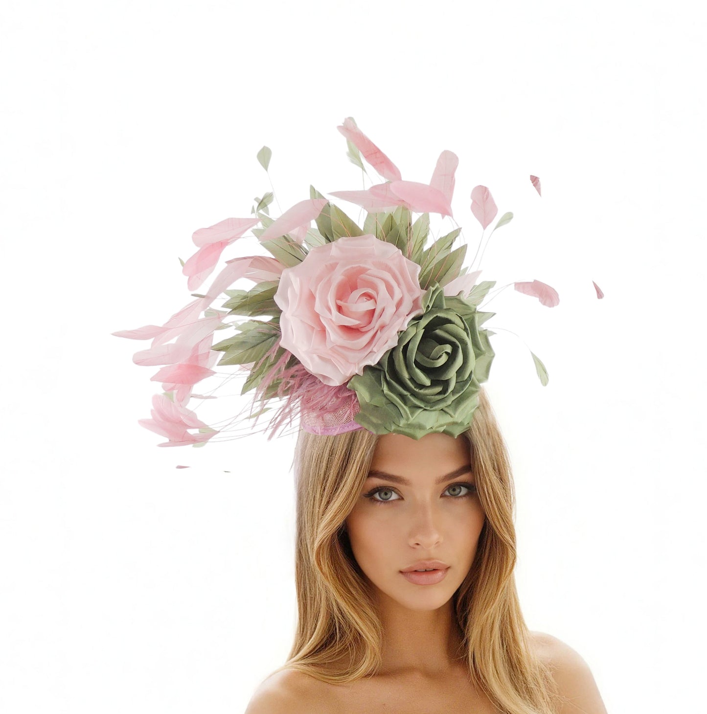 Sarah Silk Flower Cocktail Fascinator Hat - Hats By Cressida