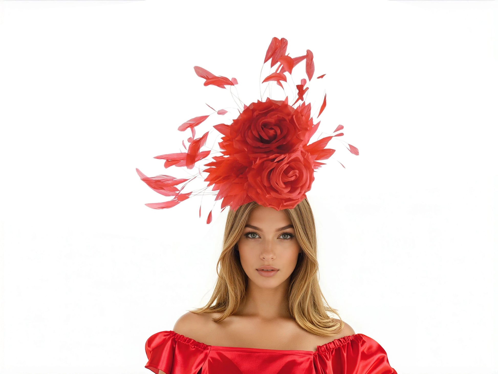 Sarah Silk Flower Cocktail Fascinator Hat - Hats By Cressida