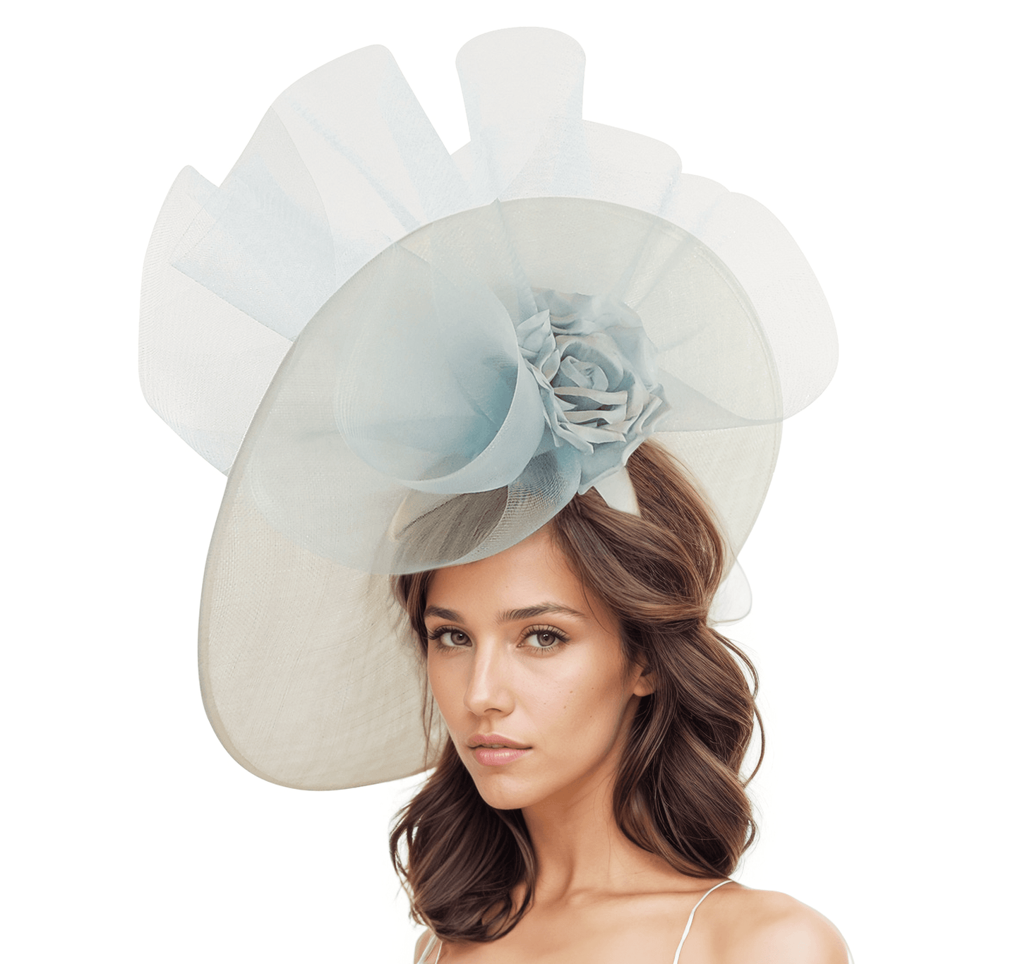 Tina Saucer Disc Wedding Royal Ascot Fascinator - Hats By Cressida