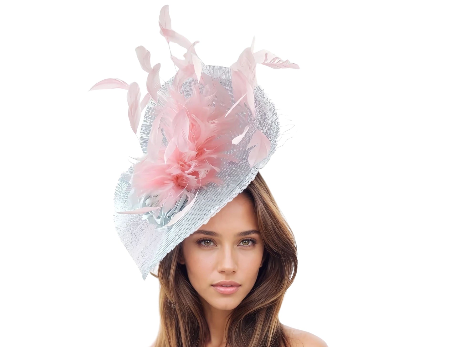 🎀 Verity -Tea Party Fascinator Hat 🌸💙 - Hats By Cressida