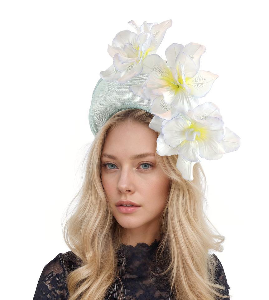 Antoinette Halo Crown Ascot Fascinator Hat