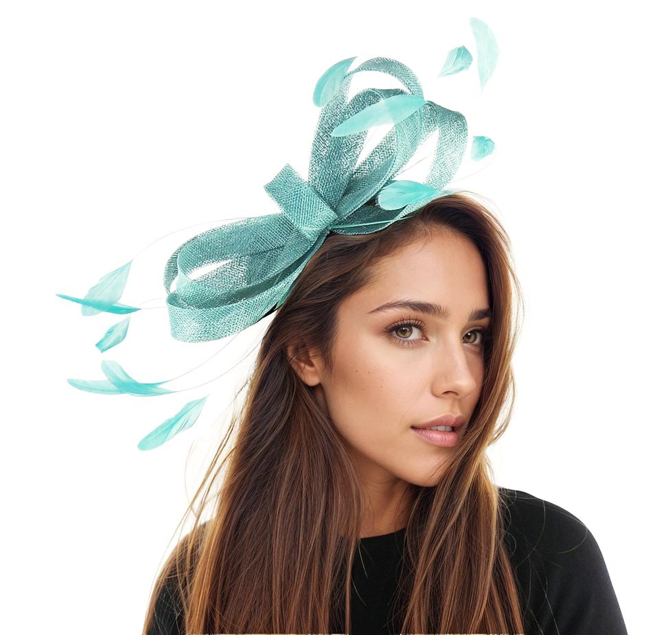 Butterfly Bow Wedding Guest Fascinator