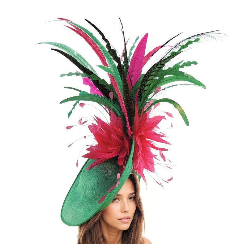 Caithness Large Statement Royal Ascot Fascinator Hat