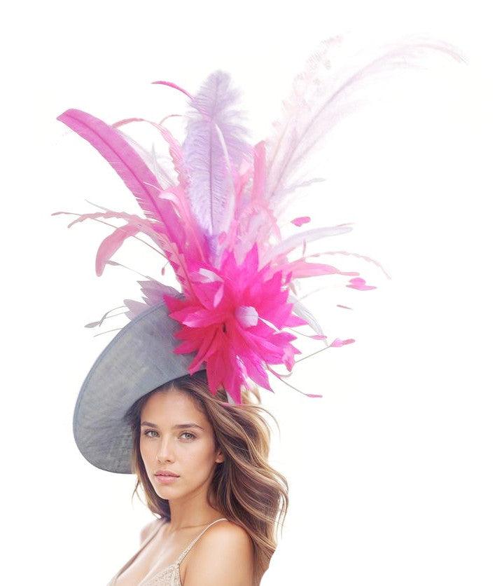 Caithness Large Statement Royal Ascot Fascinator Hat