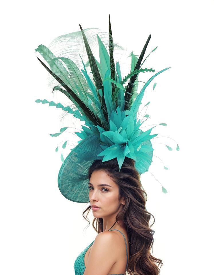 Caithness Large Statement Royal Ascot Fascinator Hat