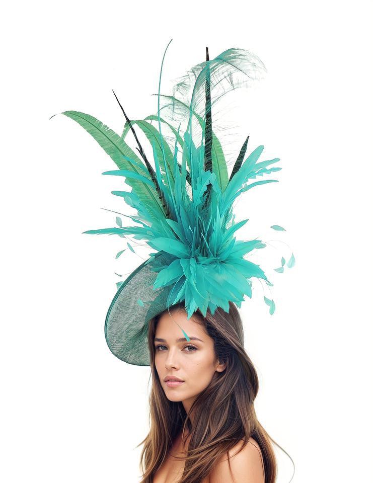 Caithness Large Statement Royal Ascot Fascinator Hat
