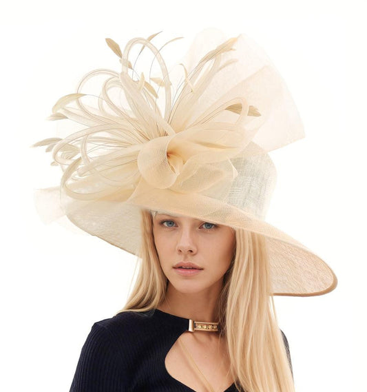 Giselle Kentucky Derby Ascot Wedding Hat Many Colours