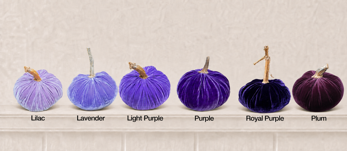 Large Silk Velvet Pumpkin – Wedding & Autumn Table Centrepiece