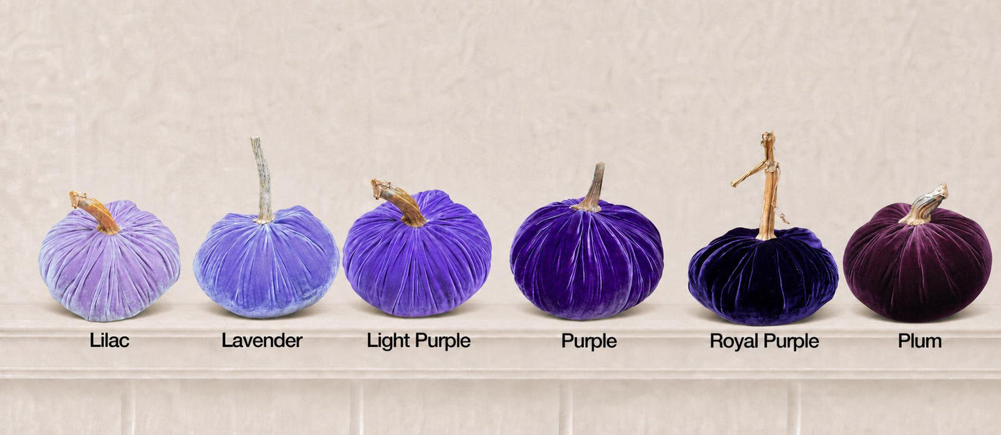 SET 3 X-SMALL Brown Green Fall Silk Velvet Pumpkins, Autumn Decor, Autumn Wedding Decorations, Thanksgiving, Modern House Decor