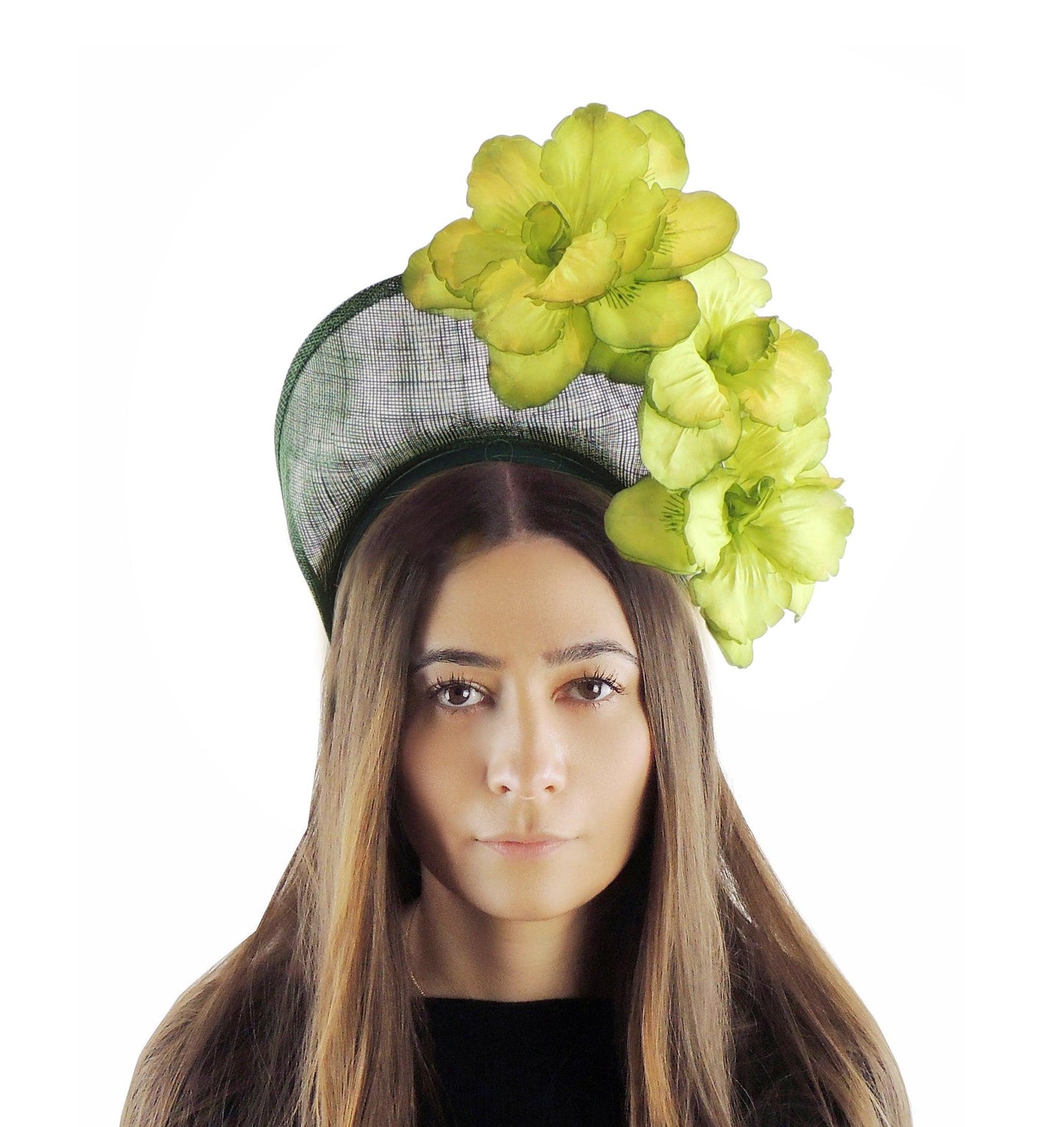 Antoinette Halo Crown Ascot Fascinator Hat
