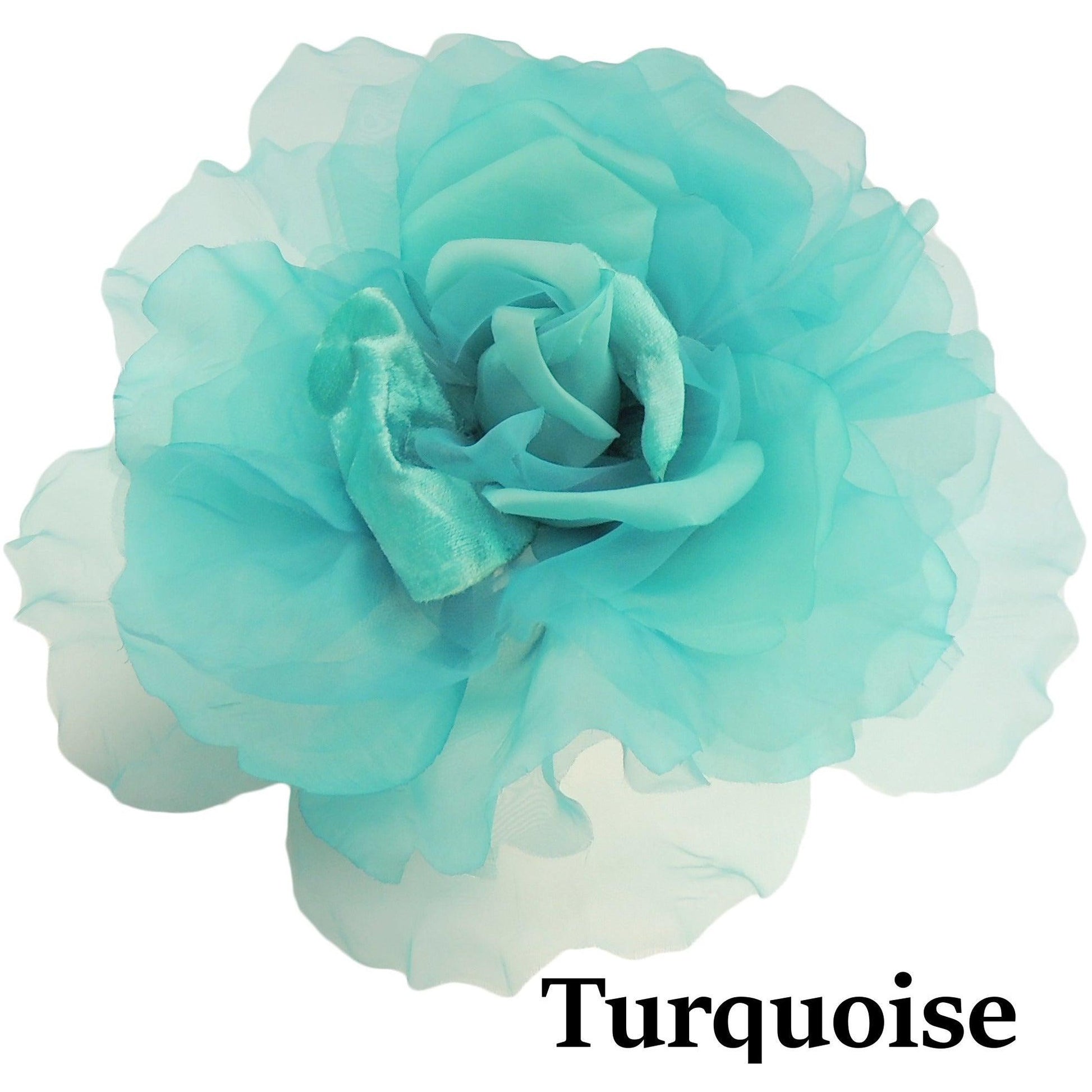 Ariel Feather Silk Flower Saucer Fascinator - Hats By Cressida