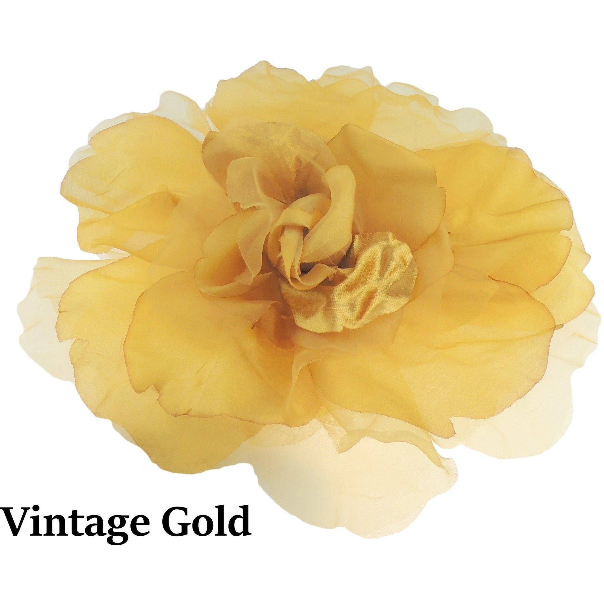 Catarina Feather Silk Flower Saucer Fascinator - Hats By Cressida