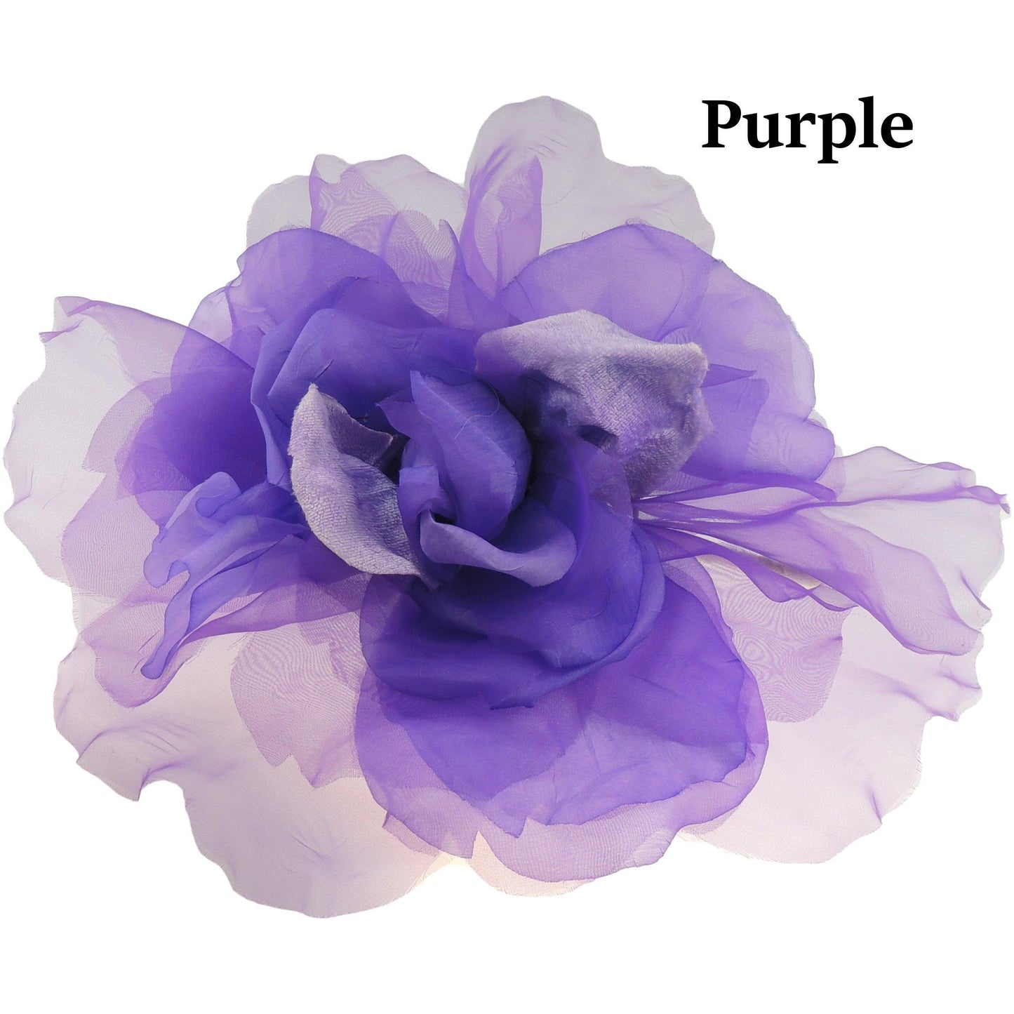 Catarina Feather Silk Flower Saucer Fascinator - Hats By Cressida
