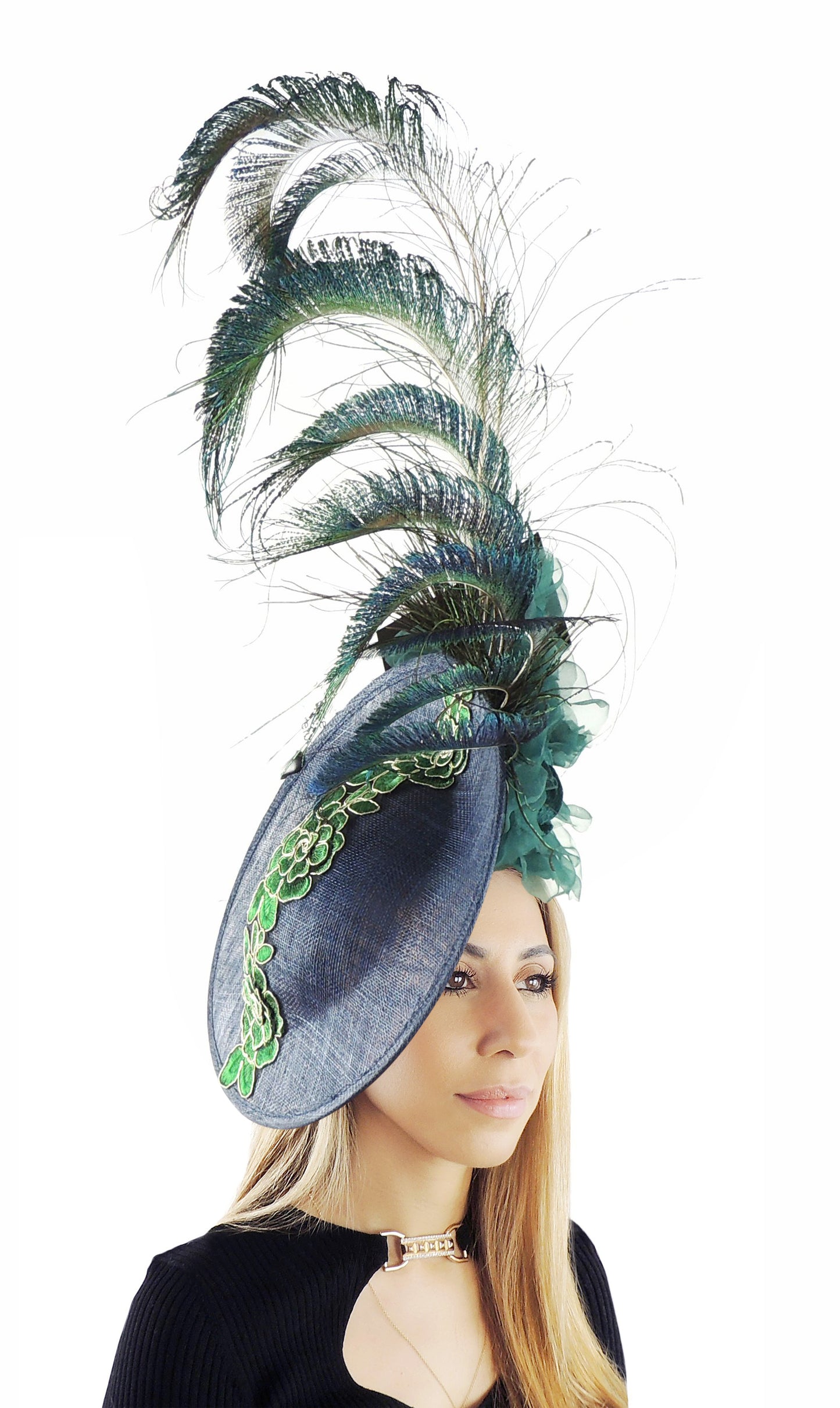Gina Peacock Ascot Fascinator Hat