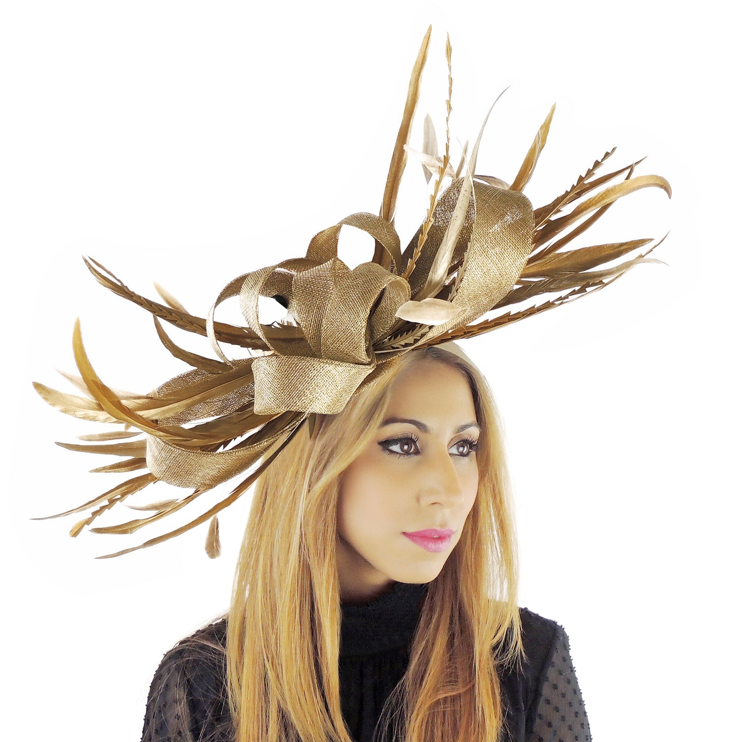 Paparazzi Feather  Fascinator - Hats By Cressida
